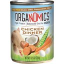 OrgaNOMics Chicken Dinner Grain-Free Pate Wet Dog Food, 12.5-oz can, case of 12