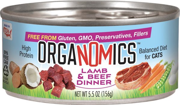 OrgaNOMics Lamb & Beef Dinner Grain-Free Pate Wet Cat Food