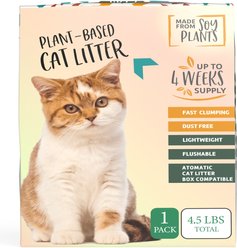 O.R.I./GRAYSTONE NATURAL Granular Tofu Cat Litter for Automatic Self-Cleaning Litter Box Robots, 4.5-lb refill bag slide 1 of 5