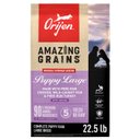 ORIJEN Amazing Grains High-Protein Puppy Large Breed Dry Dog Food, 22.5-lb bag