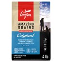 ORIJEN Amazing Grains Original High-Protein Dry Dog Food, 4-lb bag