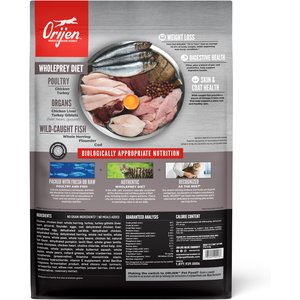 ORIJEN Fit & Trim Grain-Free High-Protein Premium Dry Cat Food, 12-lb bag