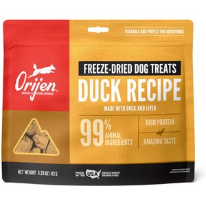 ORIJEN Free-Run Duck Formula Grain-Free Freeze-Dried Dog Treats ORIJEN Free-Run Duck Formula Grain-Free Freeze-Dried Dog Treats
