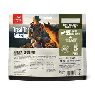 Show full view: ORIJEN Free-Run Duck Formula + Tundra Freeze-Dried Dog Treats slide 7 of 7