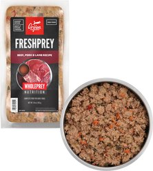 ORIJEN FRESHPREY Frozen Human-Grade Grain-Free Beef, Pork & Lamb Recipe Dog Food, 16-oz pouch, case of 7