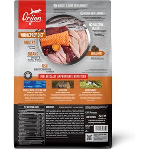 ORIJEN Grain-Free High-Protein Small Breed Puppy Dry Dog Food, 4-lb bag
