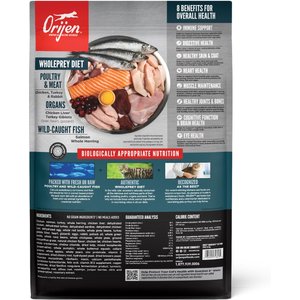 ORIJEN Guardian 8 Grain-Free High-Protein Premium Dry Cat Food, 10-lb bag