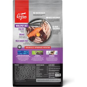ORIJEN Kitten Grain-Free High-Protein Premium Dry Cat Food, 7-lb bag