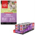 Bundle: Kitten Recipe Chicken + Salmon Entree in Bone Broth Wet Food + Free Run Chicken & Turkey, & Wil...