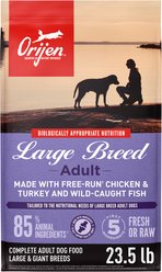 ORIJEN Large Breed Adult Grain-Free High-Protein Dry Dog Food, 23.5-lb bag