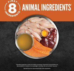 ORIJEN Original Entree Chunks & Shreds Wet Cat Food, 3-oz can, case of 12 slide 2 of 8