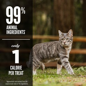 ORIJEN Original Freeze-Dried Grain-Free High-Protein Raw Animal Ingredients Cat Treats, 1.25-oz bag