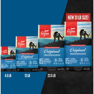 ORIJEN Original Grain-Free High-Protein Dry Dog Food, 23.5-lb bag
