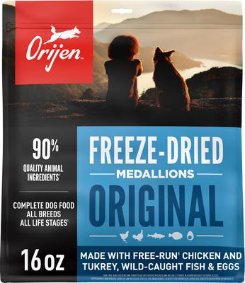 ORIJEN Original Grain-Free High-Protein Freeze-Dried Dog Food