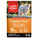 ORIJEN Original Grain-Free High-Protein Premium Dry Cat Food, 12-lb bag