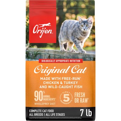 ORIJEN ORIJEN Original Grain-Free High-Protein Premium Dry Cat Food, 7-lb bag