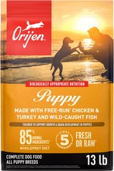 ORIJEN Puppy Grain-Free High-Protein Dry Dog Food, 13-lb bag