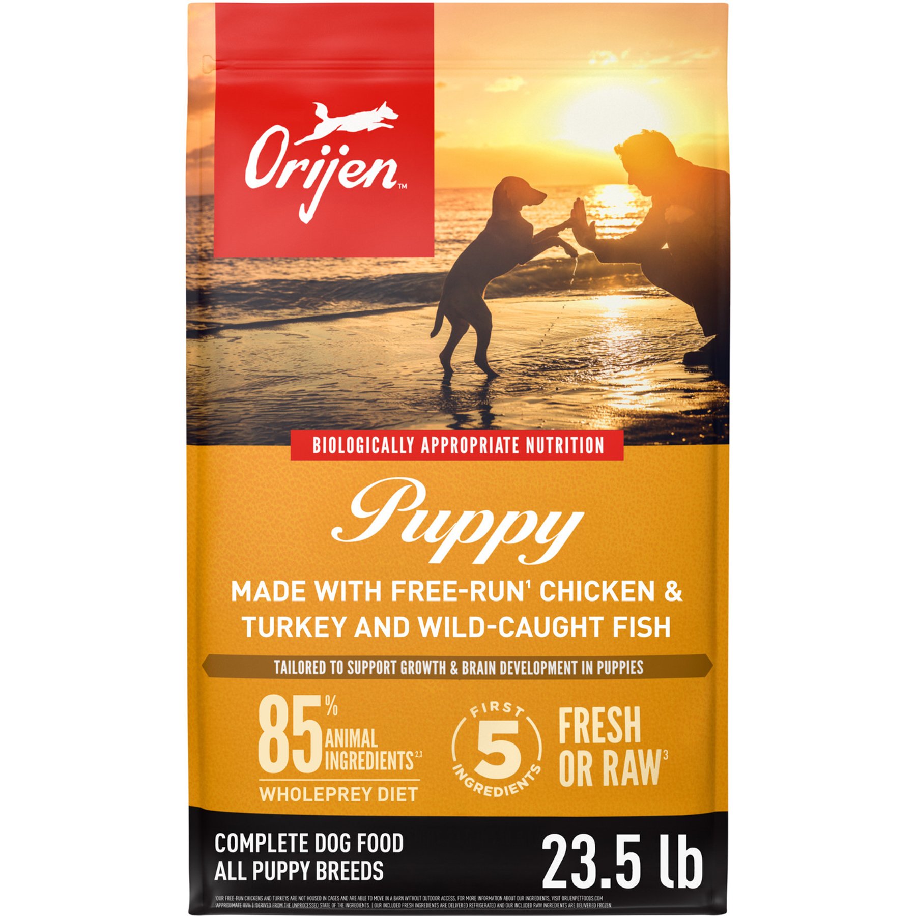Orijen Puppy Dry Dog Food, 25-lb bag
