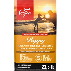 ORIJEN Puppy Grain-Free High-Protein Dry Dog Food, 23.5-lb bag