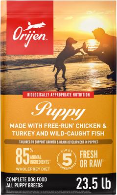 Orijen Puppy ドライフード 子犬用 ORIJEN Puppy Grain-Free High-Protein Dry Dog Food, 23.5-lb bag