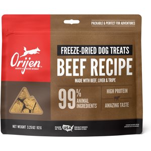 ORIJEN Ranch-Raised Beef Formula Grain-Free Freeze-Dried Dog Treats ORIJEN Ranch-Raised Beef Formula Grain-Free Freeze-Dried Dog Treats