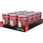 ORIJEN Real Meat Shreds Beef Stew Wet Dog Food Recipe, 12.8-oz can, case of 12