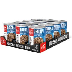ORIJEN Real Meat Shreds Original Stew Grain-Free Wet Dog Food, 12.8-oz can, case of 12