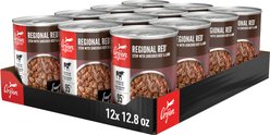 ORIJEN Real Meat Shreds Regional Red Stew Wet Dog Food, 12.8-oz can, case of 12