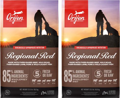Orijen Regional Red ドッグフード 6kg ORIJEN Regional Red Grain-Free Dry Dog Food, 47-lb bundle - Chewy.com