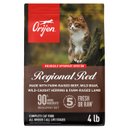 ORIJEN Regional Red Grain-Free High-Protein Premium Dry Cat Food, 4-lb bag