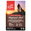 ORIJEN Regional Red Grain-Free Poultry Free High-Protein Dry Dog Food, 13-lb bag
