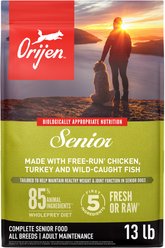 ORIJEN Senior Grain-Free High-Protein Dry Dog Food, 13-lb bag