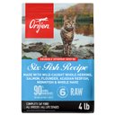 ORIJEN Six Fish Grain-Free High-Protein Premium Dry Cat Food, 4-lb bag