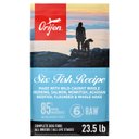 ORIJEN Six Fish Grain-Free Poultry Free High-Protein Dry Dog Food, 23.5-lb bag