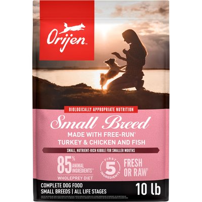 ORIJEN Small Breed Grain-Free High-Protein Dry Dog Food, 10-lb bag