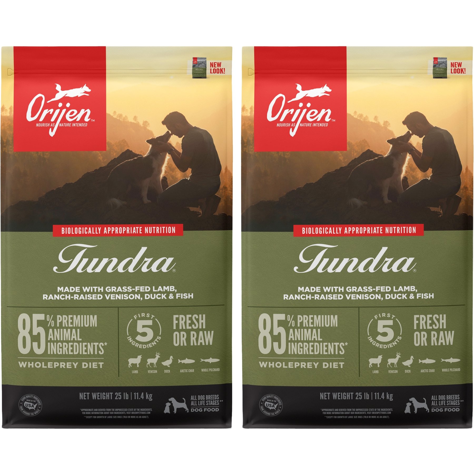 ORIJEN Tundra Grain-Free Dry Dog Food, 47-lb bundle