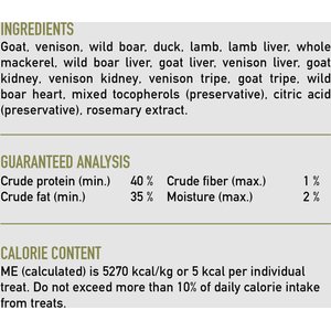 ORIJEN Tundra Grain-Free High-Protein Freeze-Dried Dog Treats, 3.25-oz bag