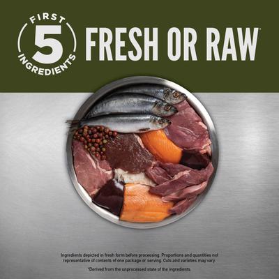 Show full view: ORIJEN Tundra Grain-Free Poultry Free High-Protein Dry Dog Food, 23.5-lb bag slide 4 of 12