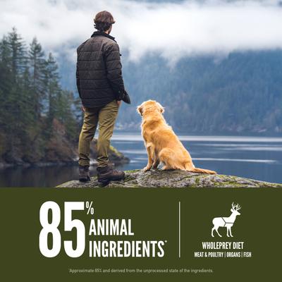 Show full view: ORIJEN Tundra Grain-Free Poultry Free High-Protein Dry Dog Food, 23.5-lb bag slide 5 of 12
