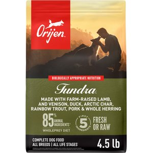 ORIJEN Original Grain-Free High-Protein Dry Dog Food, 4.5-lb bag