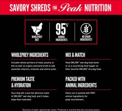 ORIJEN Tundra & Original Variety Pack Real Meat Shreds Wet Dog Food, 12.8-oz can, case of 6 slide 2 of 7