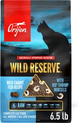 ORIJEN Wild Reserve Wild-Caught Fish Dry Cat Food Recipe, 6.5-lb bag