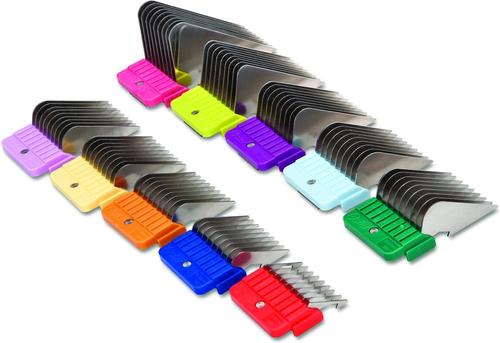 Show full view: Oster A5 Comb Attachment 10 Piece Set, Metal slide 4 of 11