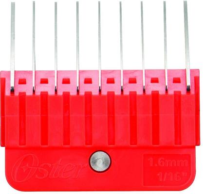 Show full view: Oster A5 Comb Attachment 10 Piece Set, Metal slide 6 of 11