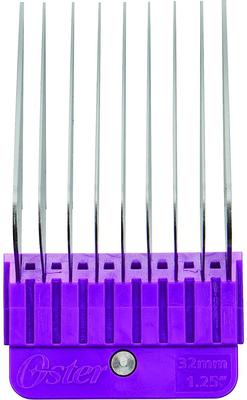 Show full view: Oster A5 Comb Attachment 10 Piece Set, Metal slide 7 of 11