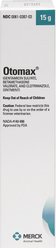 Otomax (Gentamicin / Betamethasone / Clotrimazole) Otic Ointment for Dogs, 15-g