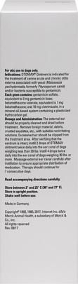 Show full view: Otomax (Gentamicin / Betamethasone / Clotrimazole) Otic Ointment for Dogs, 215-g bottle slide 2 of 8
