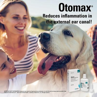 Show full view: Otomax (Gentamicin / Betamethasone / Clotrimazole) Otic Ointment for Dogs, 7.5-g slide 5 of 8