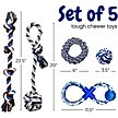 Show in main carousel: Otterly Pets Assorted Medium to Large Rope Dog Toys, 5 count slide 3 of 10
