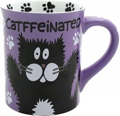 Our Name is Mud "CATffeinated" Coffee Mug, 16-oz